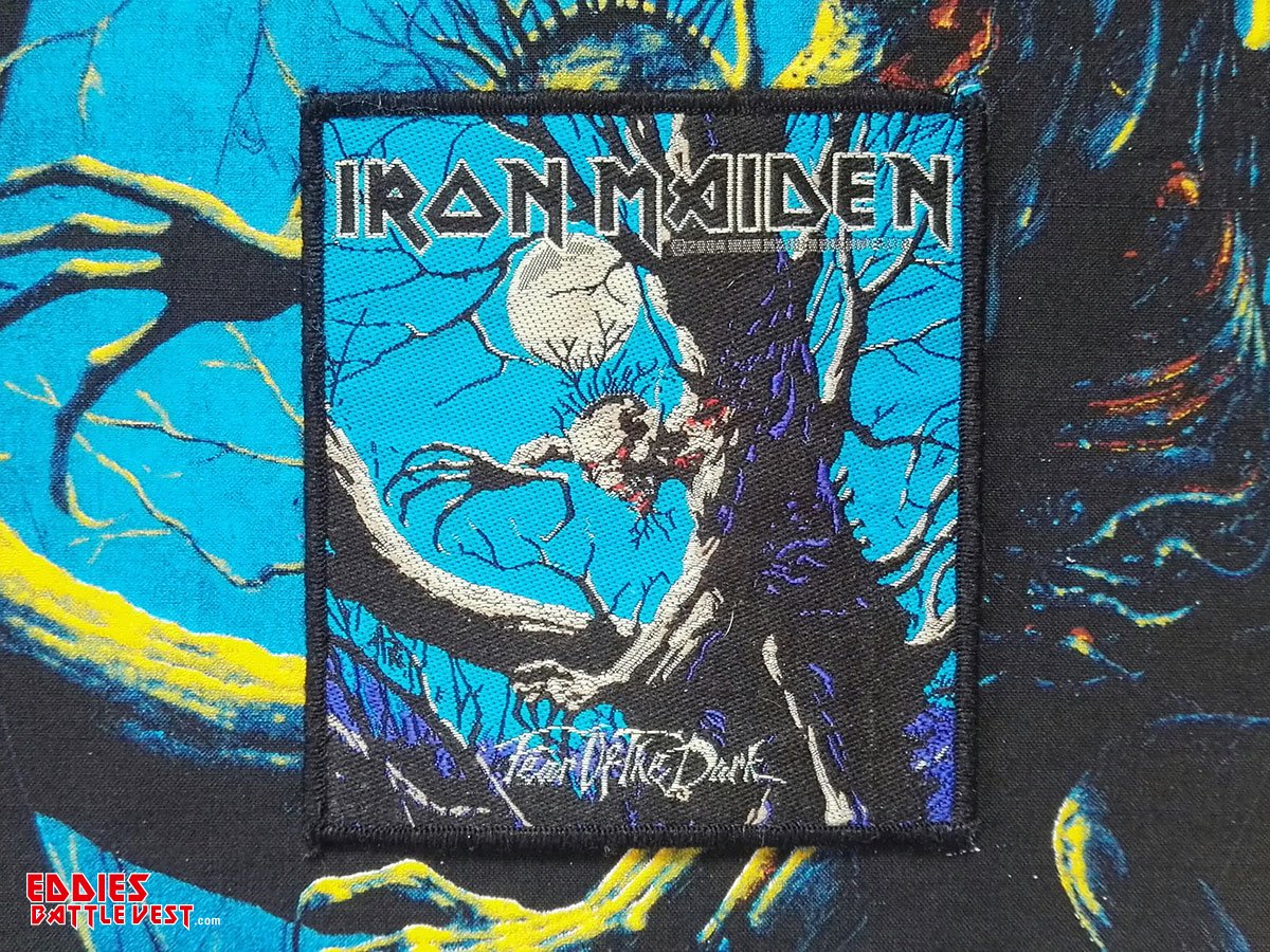 Iron Maiden "Fear Of The Dark" Woven Patch 2004
