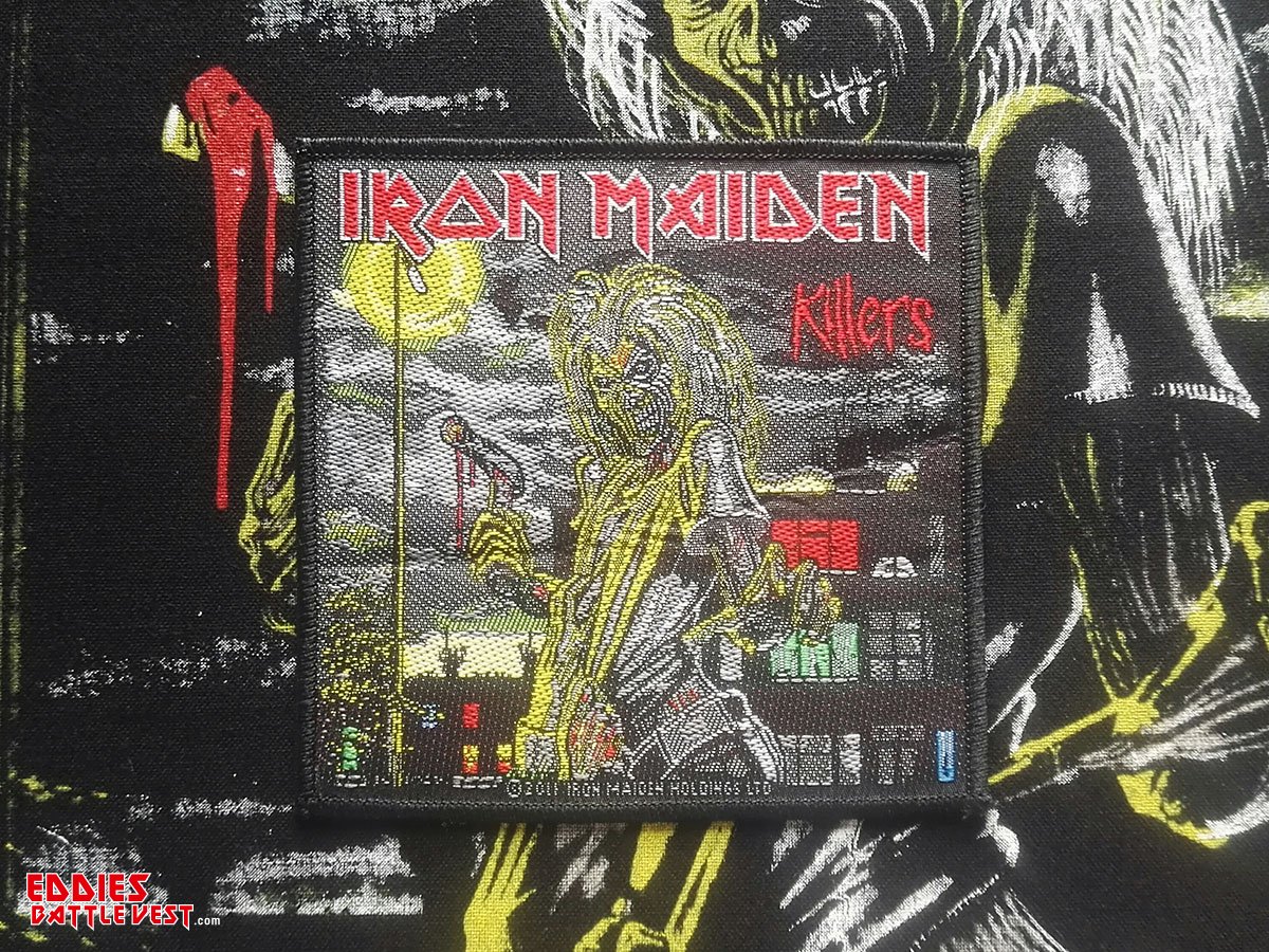 Iron Maiden "Killers" Woven Patch 2011