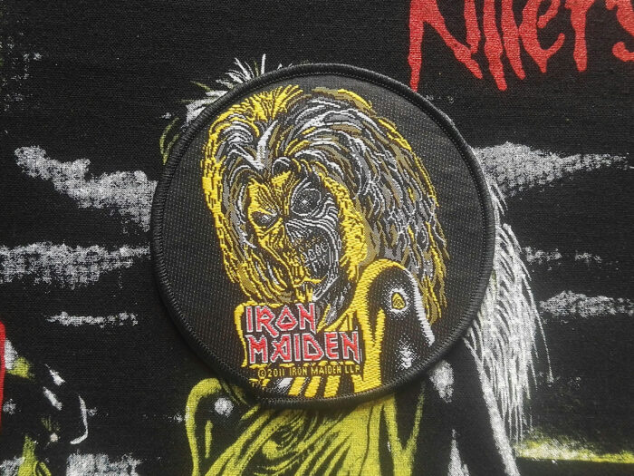 Iron Maiden "Killers" Woven Patch Circular 2011