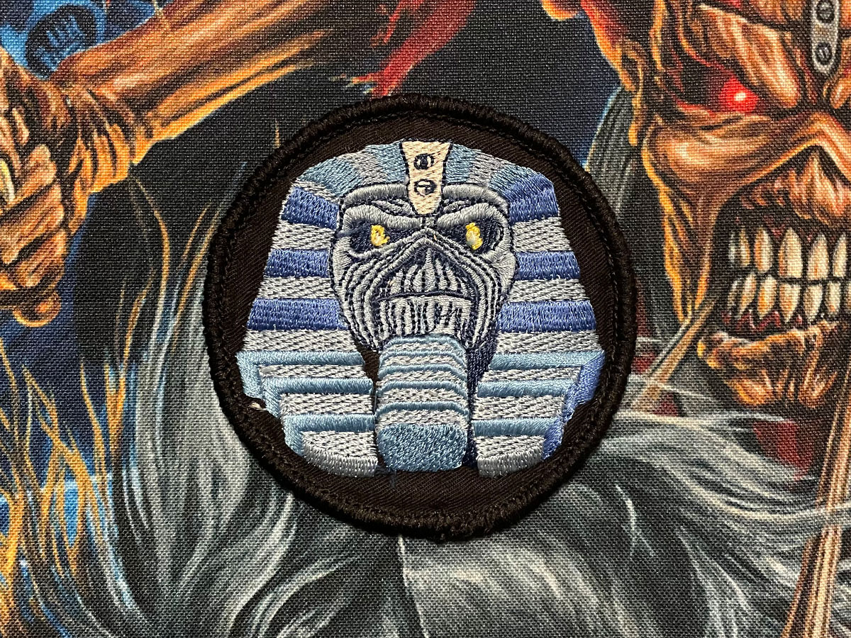 Iron Maiden "Powerslave FC" Embroidered Patch