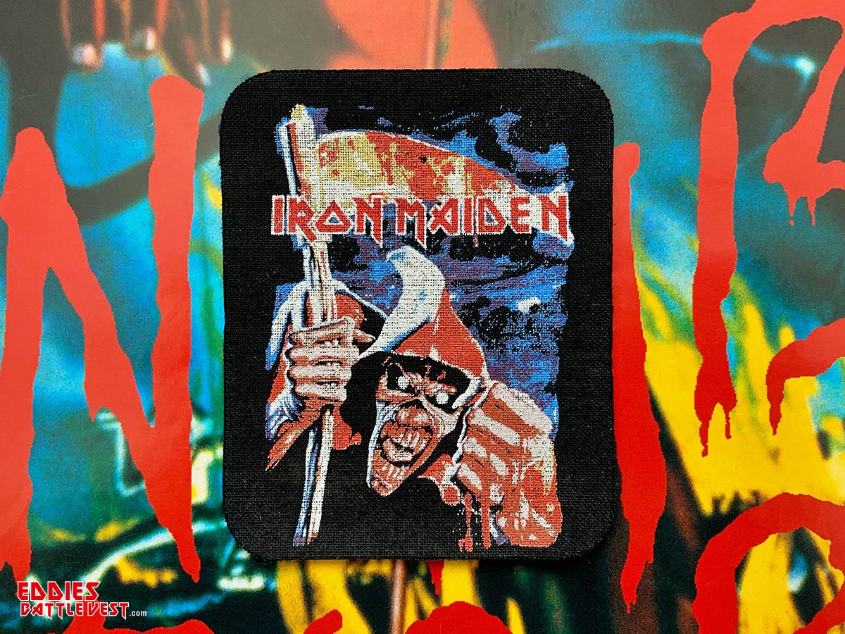 Iron Maiden "Sands of Time" Printed Patch (unfinished)