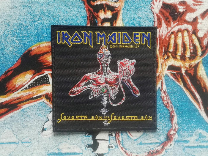 Iron Maiden "Seventh Son Of A Seventh Son" Woven Patch 2011