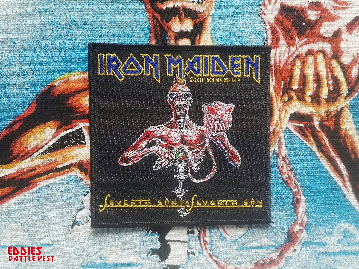 Iron Maiden "Seventh Son Of A Seventh Son" Woven Patch 2011