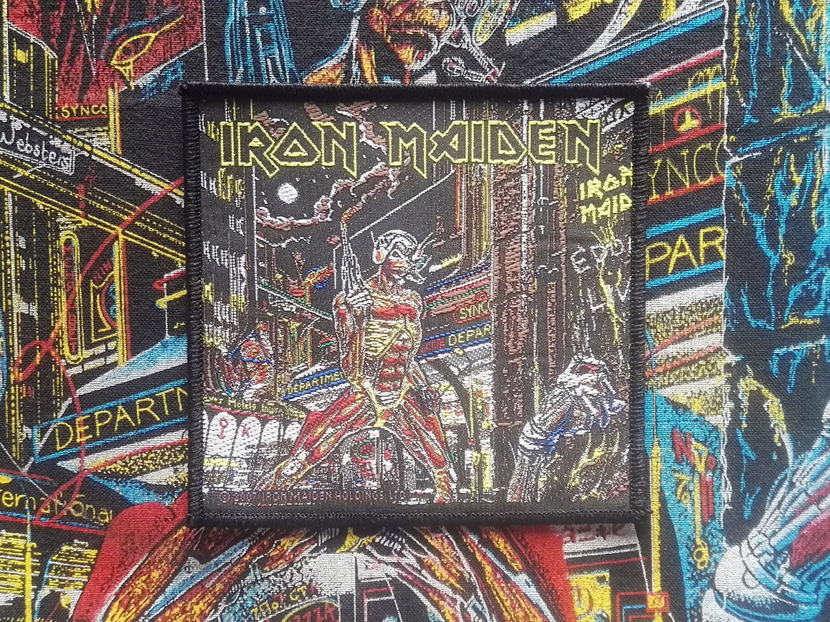 Iron Maiden "Somewhere In Time" Woven Patch 2007