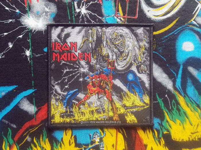 Iron Maiden "The Number Of The Beast" Woven Patch 2011