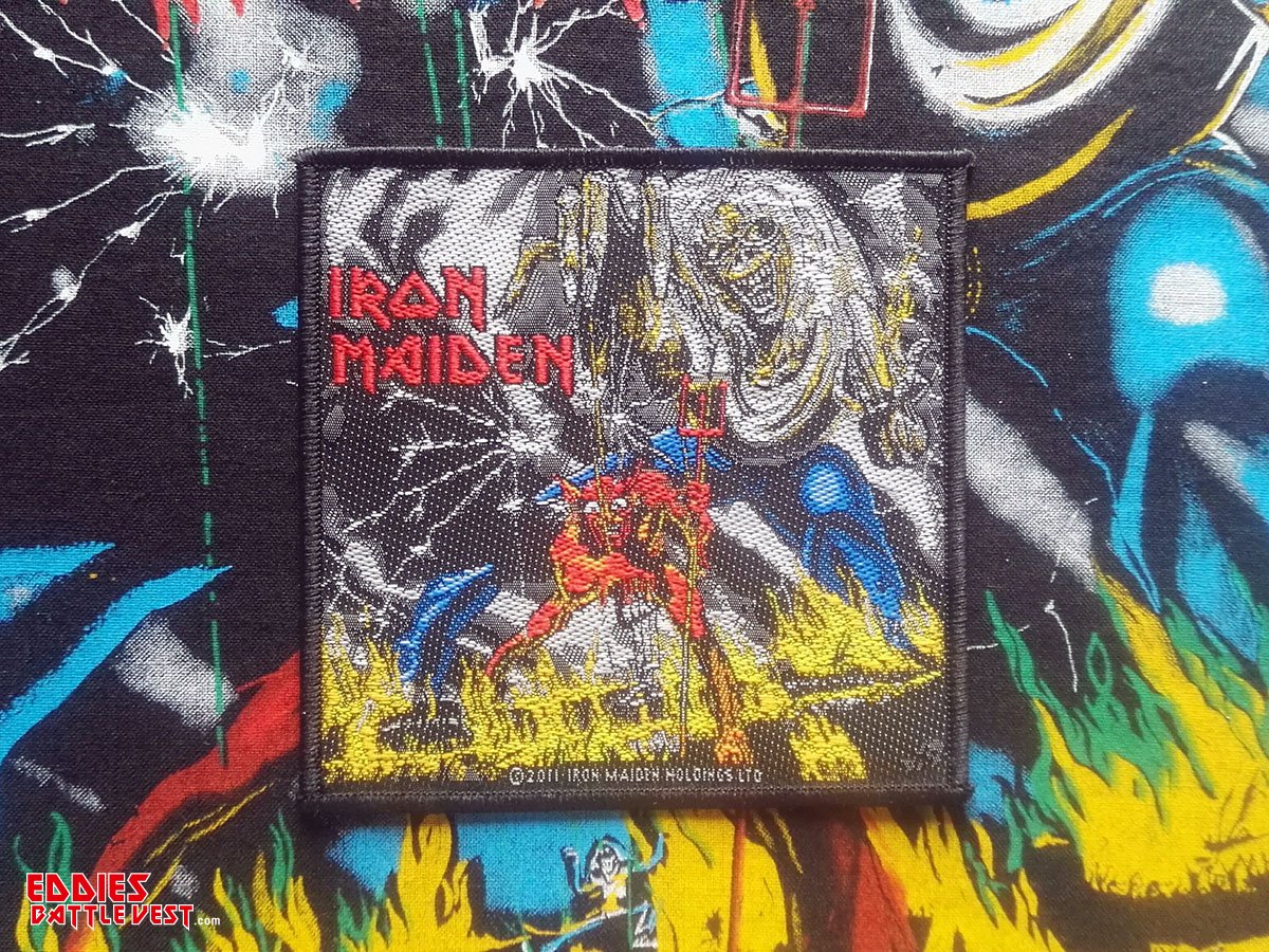 Iron Maiden "The Number Of The Beast" Woven Patch 2011