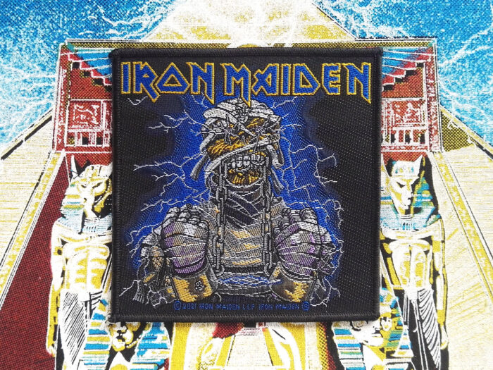 Iron Maiden "Powerslave Mummy" Woven Patch 2021