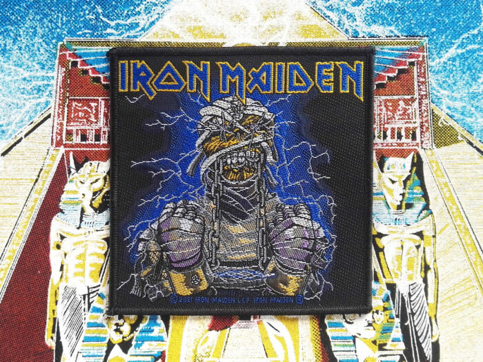 Iron Maiden "Powerslave Mummy" Woven Patch 2021