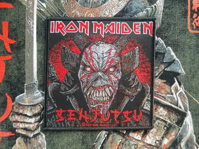 Iron Maiden "Senjutsu Back Cover" Woven Patch 2021