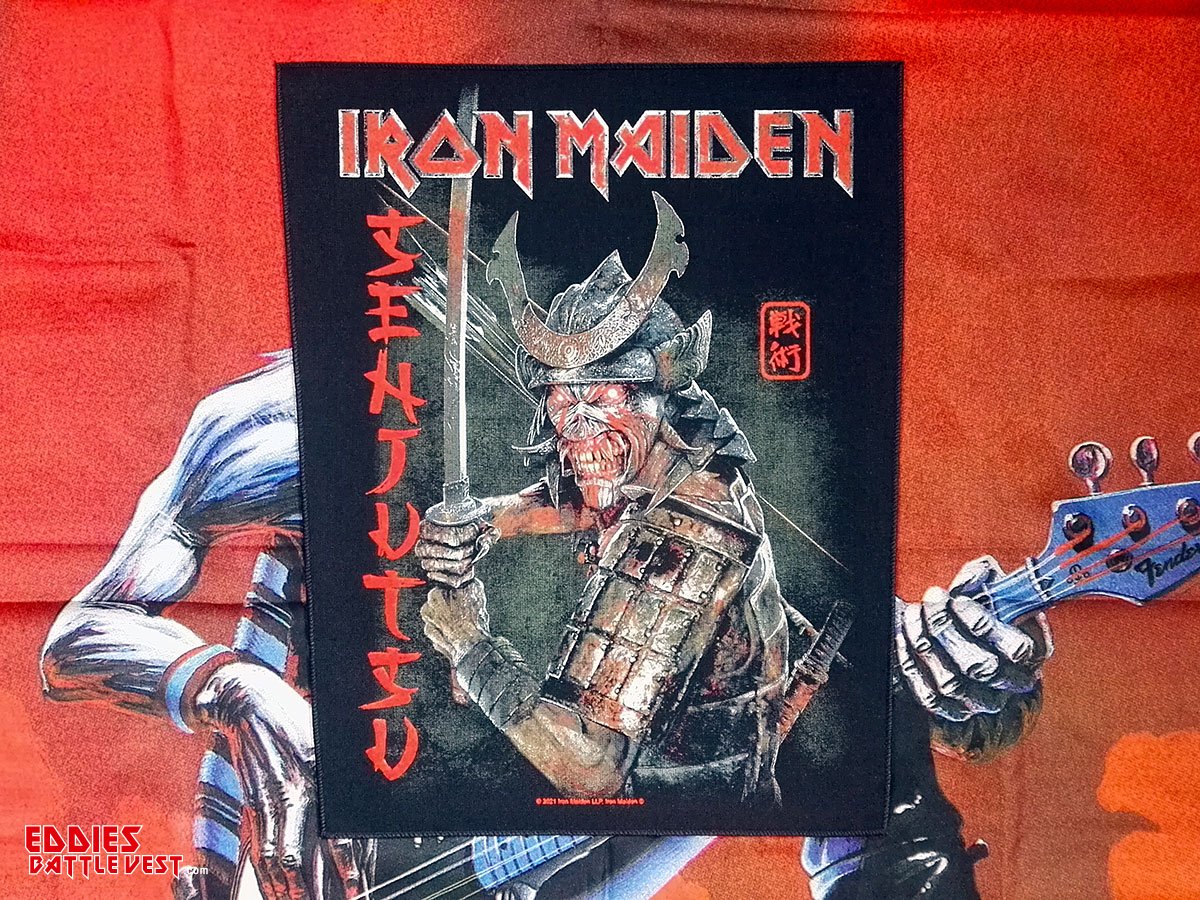 Iron Maiden "Senjutsu" Backpatch 2021