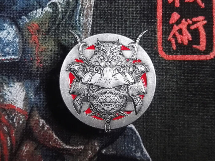 Iron Maiden "Senjutsu" Pin Badge 2021 Front