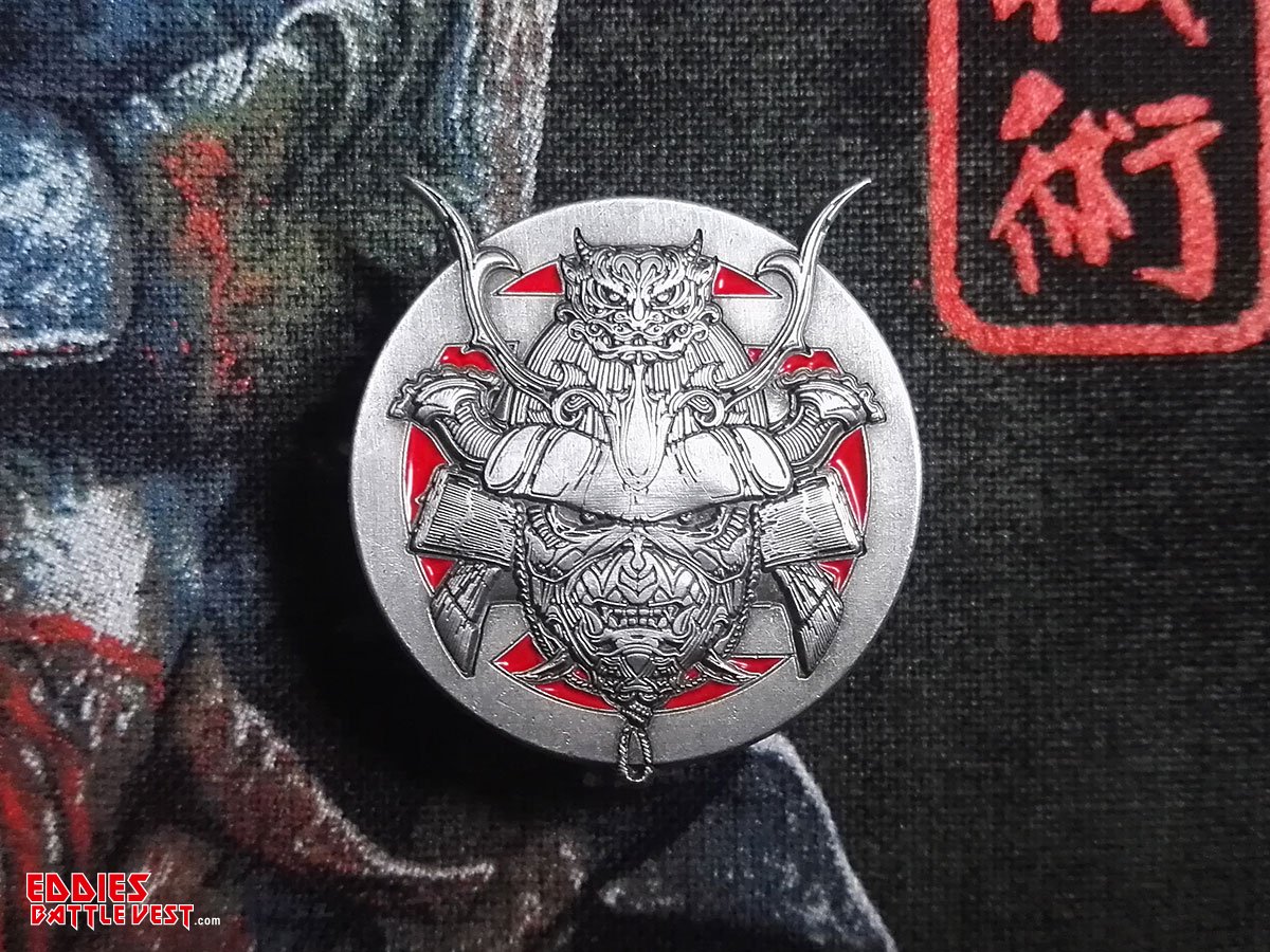 Iron Maiden "Senjutsu" Pin Badge 2021 Front