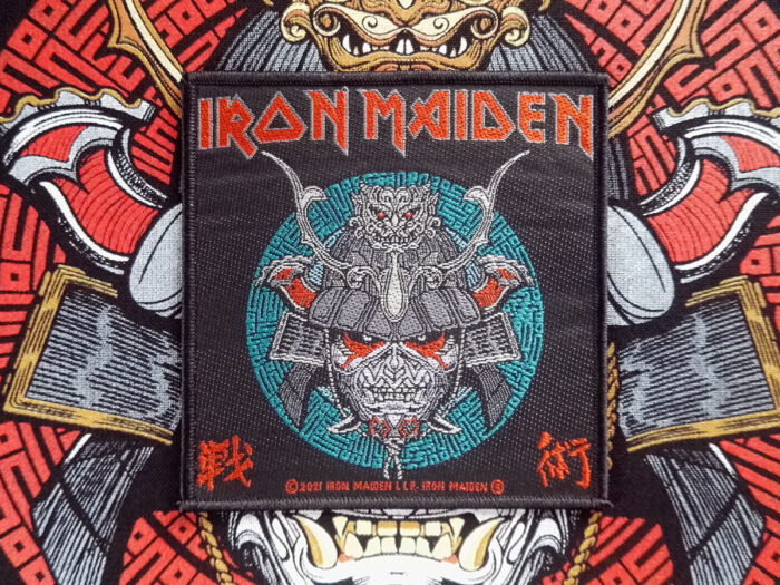 Iron Maiden "Senjutsu Samurai Eddie" Woven Patch 2021