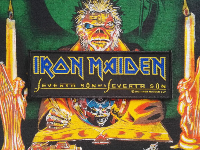 Iron Maiden "Seventh Son Of A Seventh Son" Superstripe Woven Patch 2021