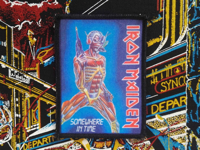 Iron Maiden "Somewhere In Time" Photo Printed Patch