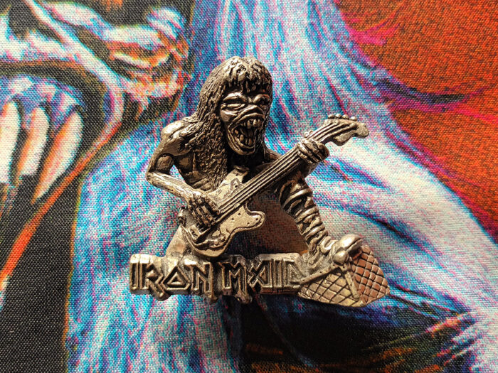 Iron Maiden "Fear Of The Dark Live" Pin Badge 1994 made by Alchemy Front