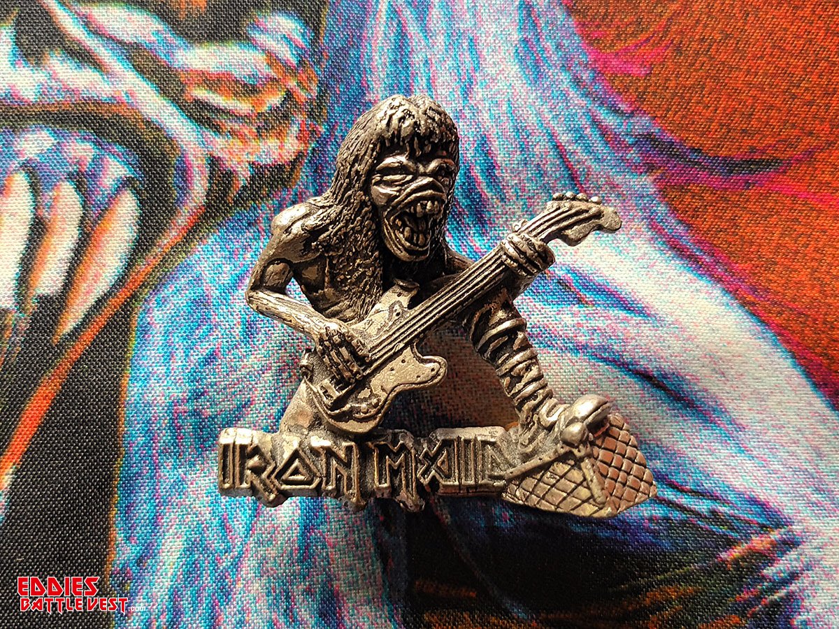 Iron Maiden "Fear Of The Dark Live" Pin Badge 1994 made by Alchemy Front
