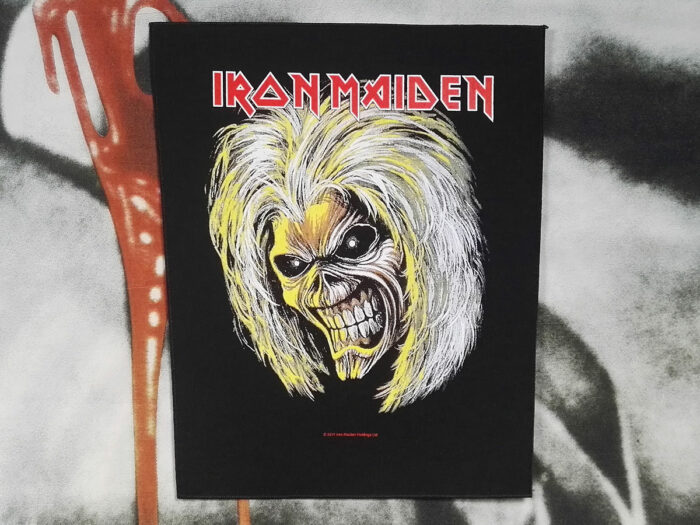 Iron Maiden "Killers Eddie Head" Backpatch 2011