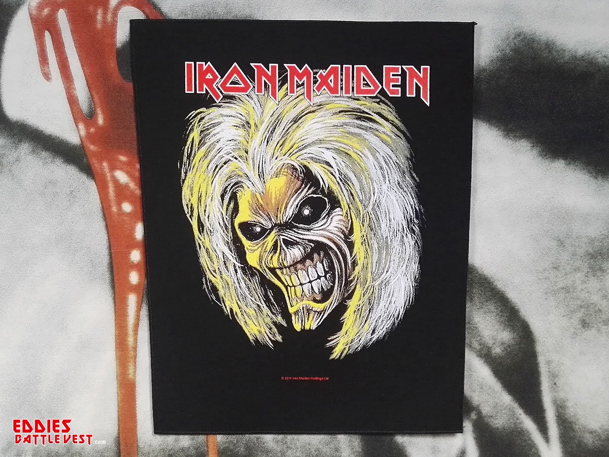 Iron Maiden "Killers Eddie Head" Backpatch 2011