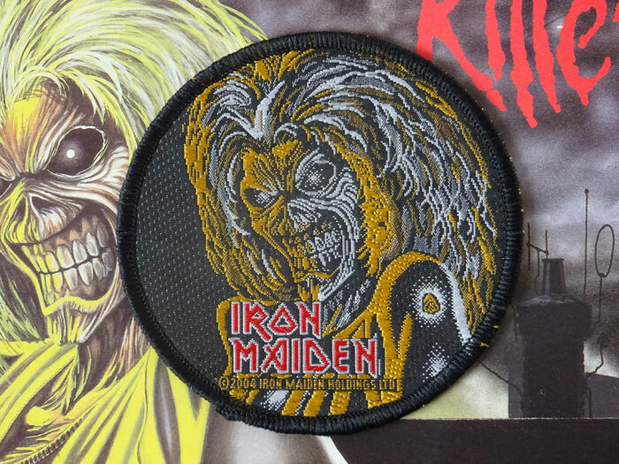 Iron Maiden "Killers" Woven Patch Circular 2004