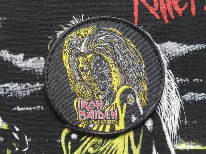 Iron Maiden "Killers" Woven Patch Circular 2010