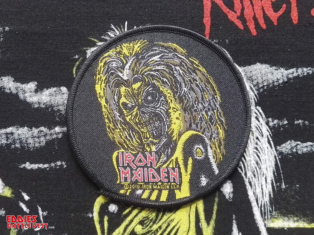 Iron Maiden "Killers" Woven Patch Circular 2010