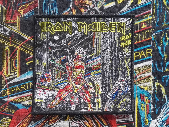 Iron Maiden "Somewhere In Time" Woven Patch 2010