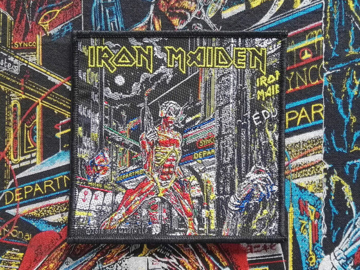 Iron Maiden "Somewhere In Time" Woven Patch 2010