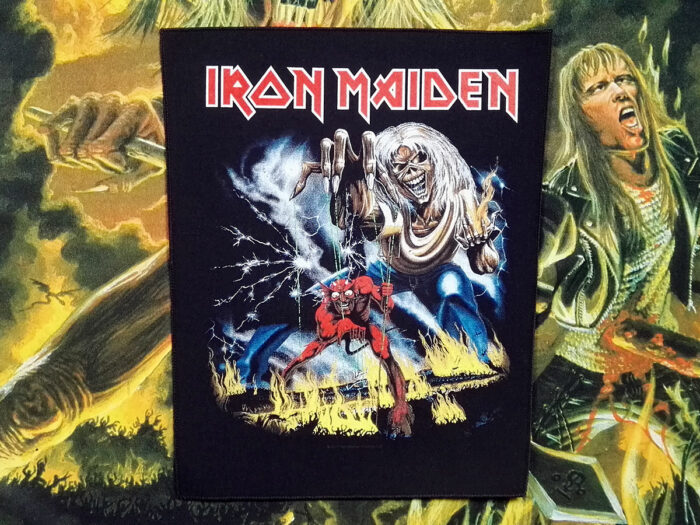 Iron Maiden "The Number Of The Beast" Backpatch 2011