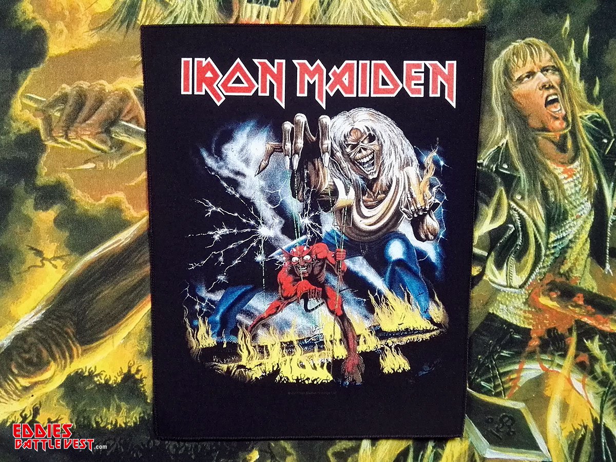 Iron Maiden "The Number Of The Beast" Backpatch 2011
