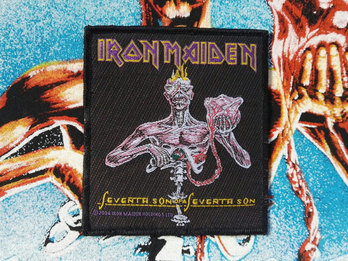 Iron Maiden "Seventh Son Of A Seventh Son" Woven Patch 2004