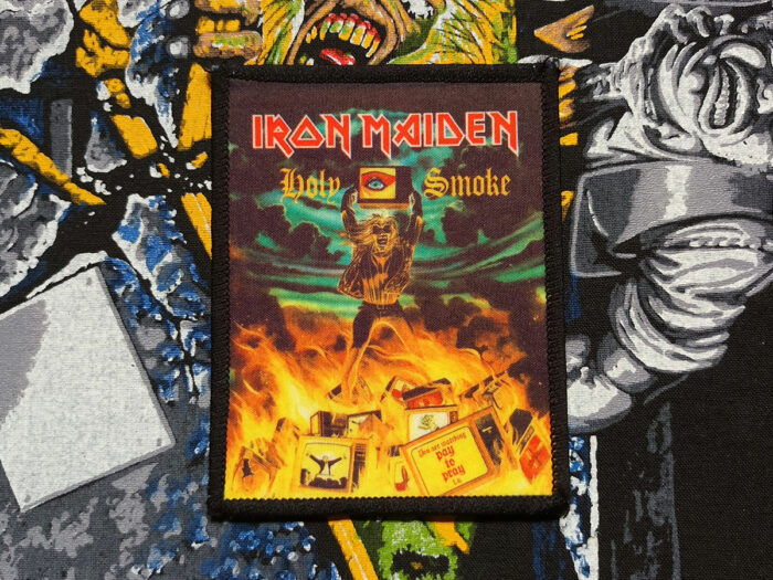 Iron Maiden "Holy Smoke" Photo Printed Patch