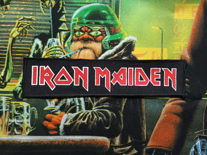 Iron Maiden "Logo" Stripe Printed Patch