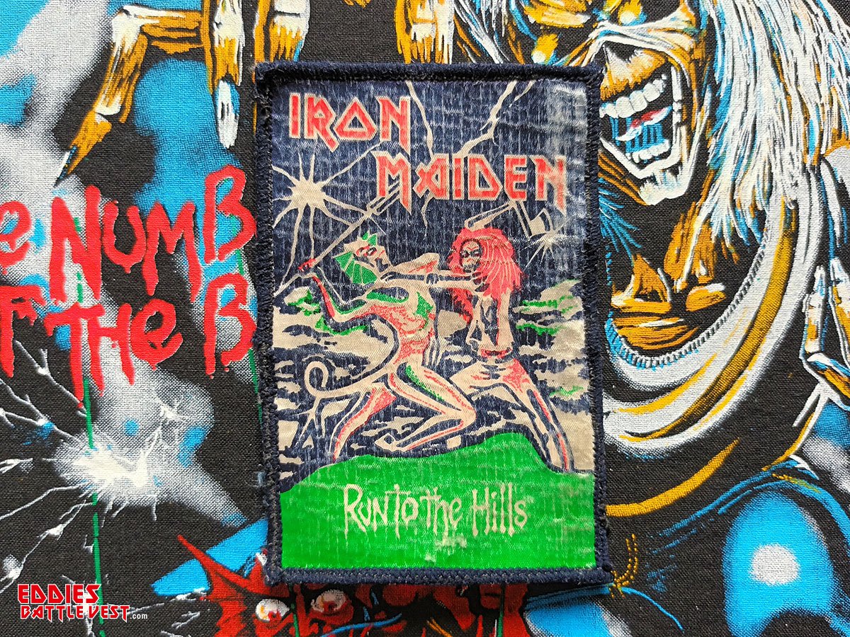 Iron Maiden "Run To The Hills" Printed Patch