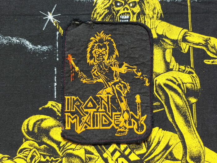 Iron Maiden "Sanctuary" Printed Patch Yellow Version