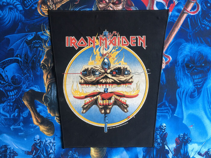 Iron Maiden “The Clairvoyant” Backpatch 1988 made by Great Southern Company