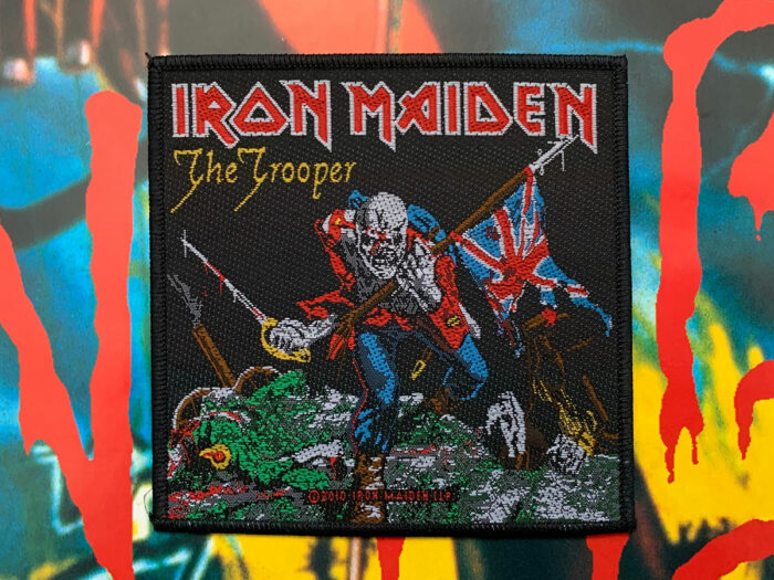 Iron Maiden "The Trooper" Woven Patch 2010