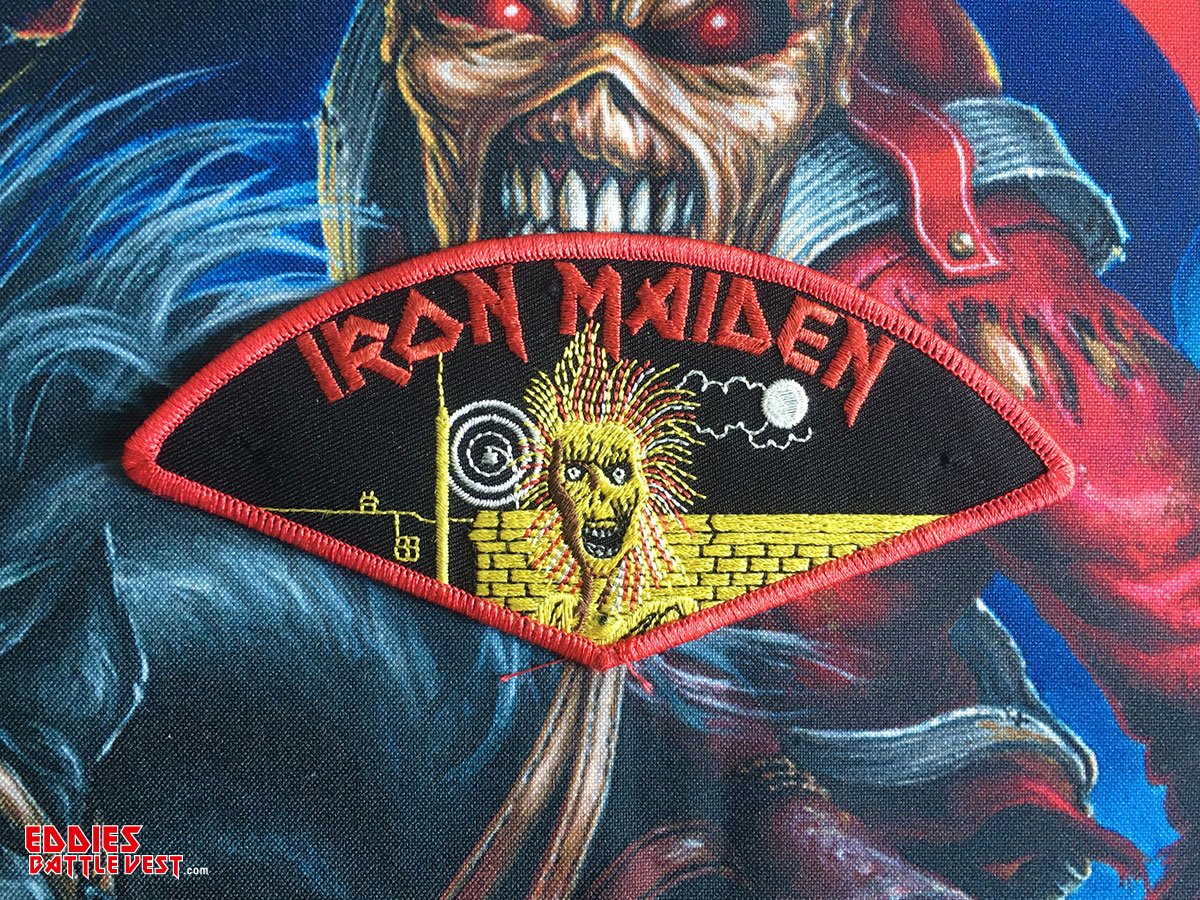 Iron Maiden "First Album" Roadie Mini Backpatch