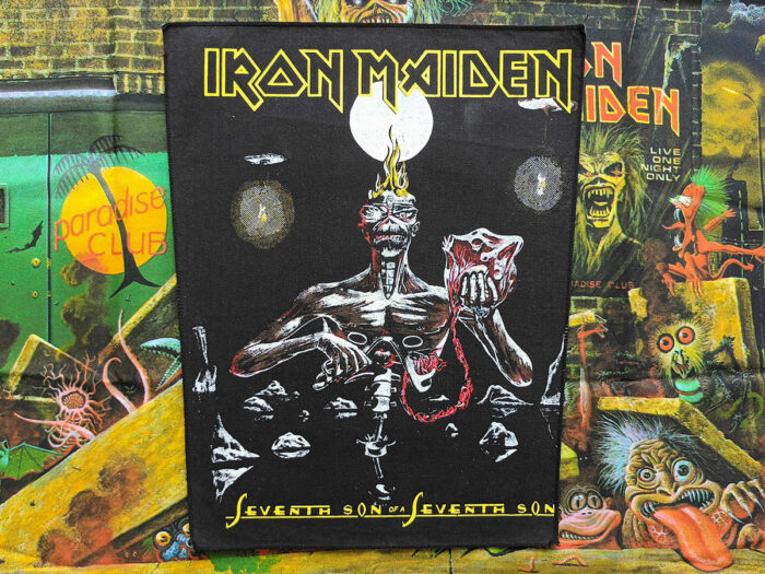 Iron Maiden “Seventh Son Of A Seventh Son” Backpatch Bootleg