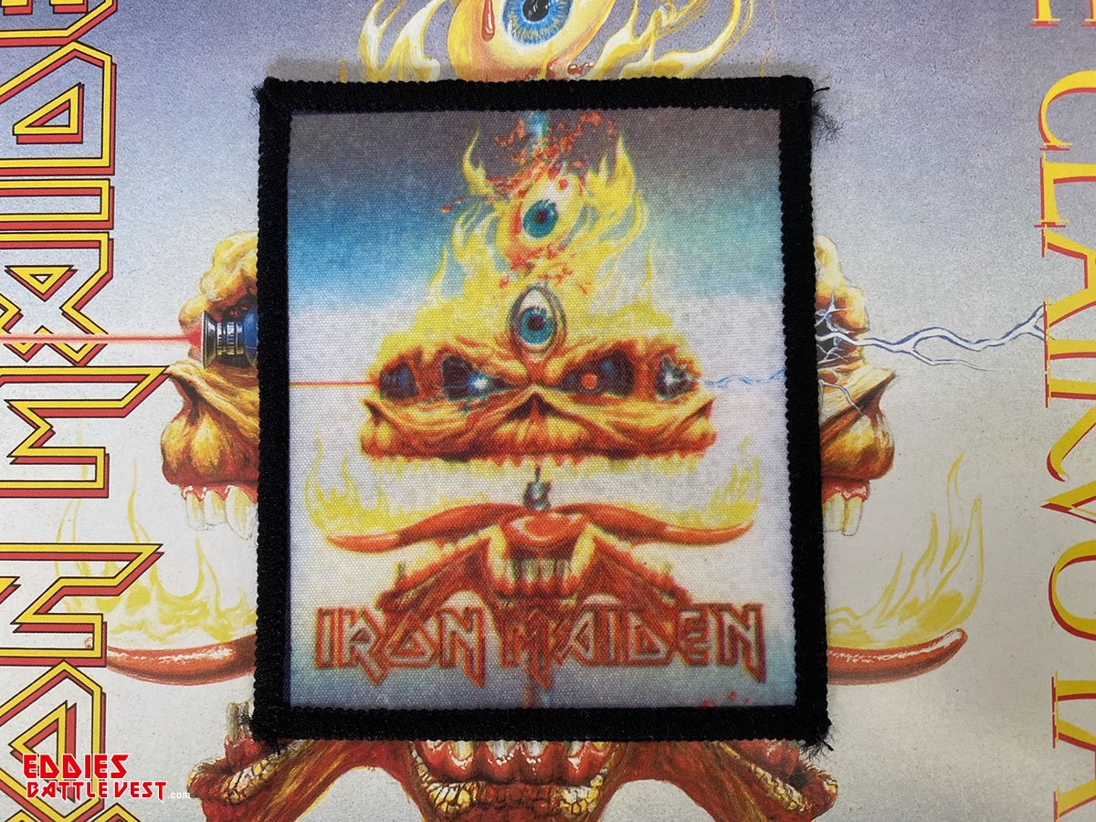 Iron Maiden "The Clairvoyant" Photo Printed Patch