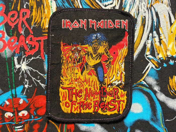 Iron Maiden "The Number Of The Beast" Printed Patch
