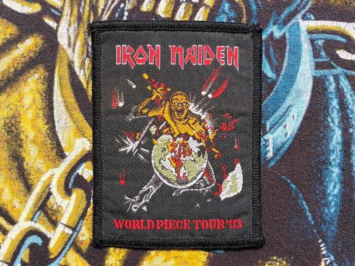 Iron Maiden “World Piece Tour '83” Woven Patch