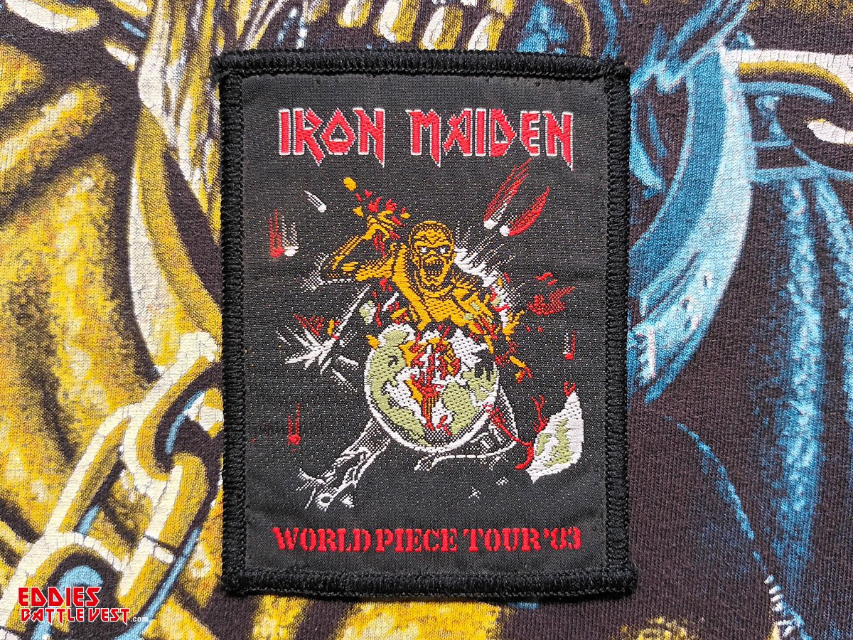 Iron Maiden “World Piece Tour '83” Woven Patch