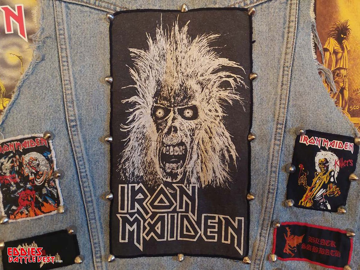 Iron Maiden "First Album" Mini Backpatch