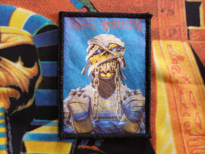 Iron Maiden “Powerslave Mummy” Photo Printed Patch