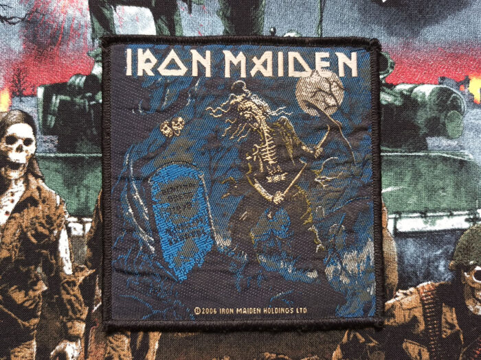 Iron Maiden "Benjamin Breeg" Black Border Woven Patch 2006