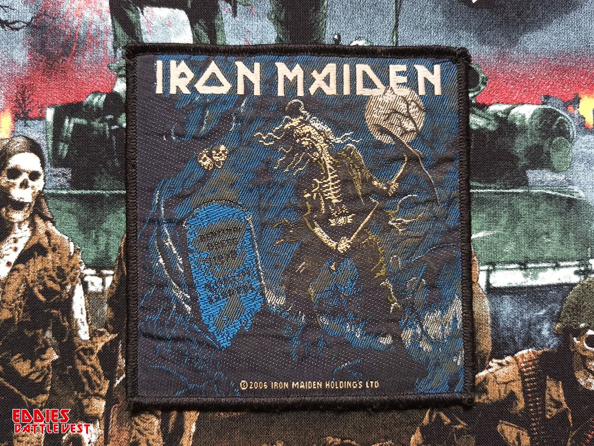 Iron Maiden "Benjamin Breeg" Black Border Woven Patch 2006