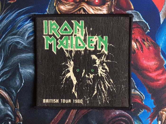 Iron Maiden "British Tour 1980" Photo Printed Patch