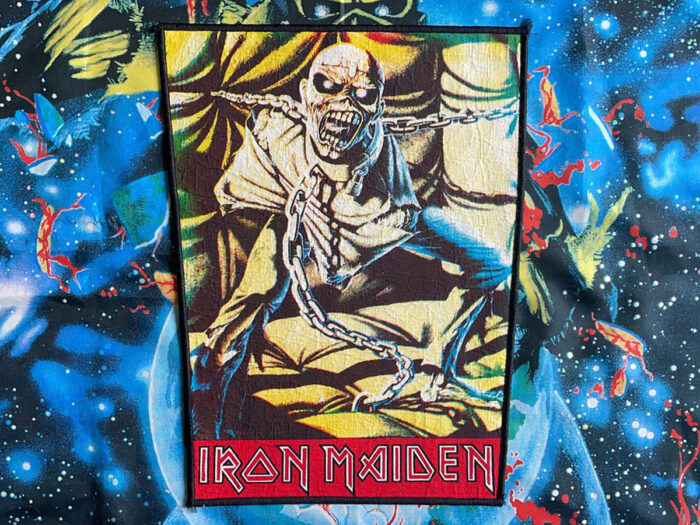 Iron Maiden “Piece Of Mind” Bootleg Backpatch