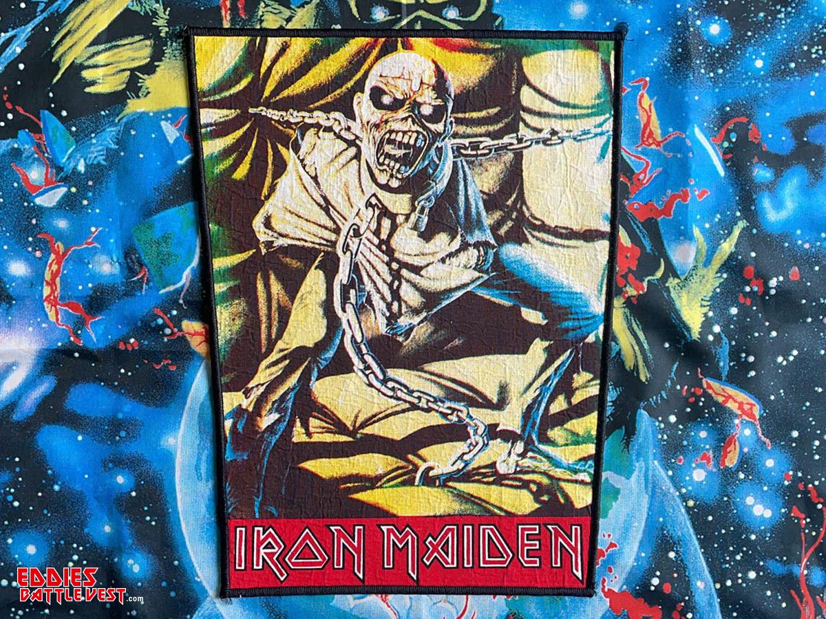 Iron Maiden “Piece Of Mind” Bootleg Backpatch